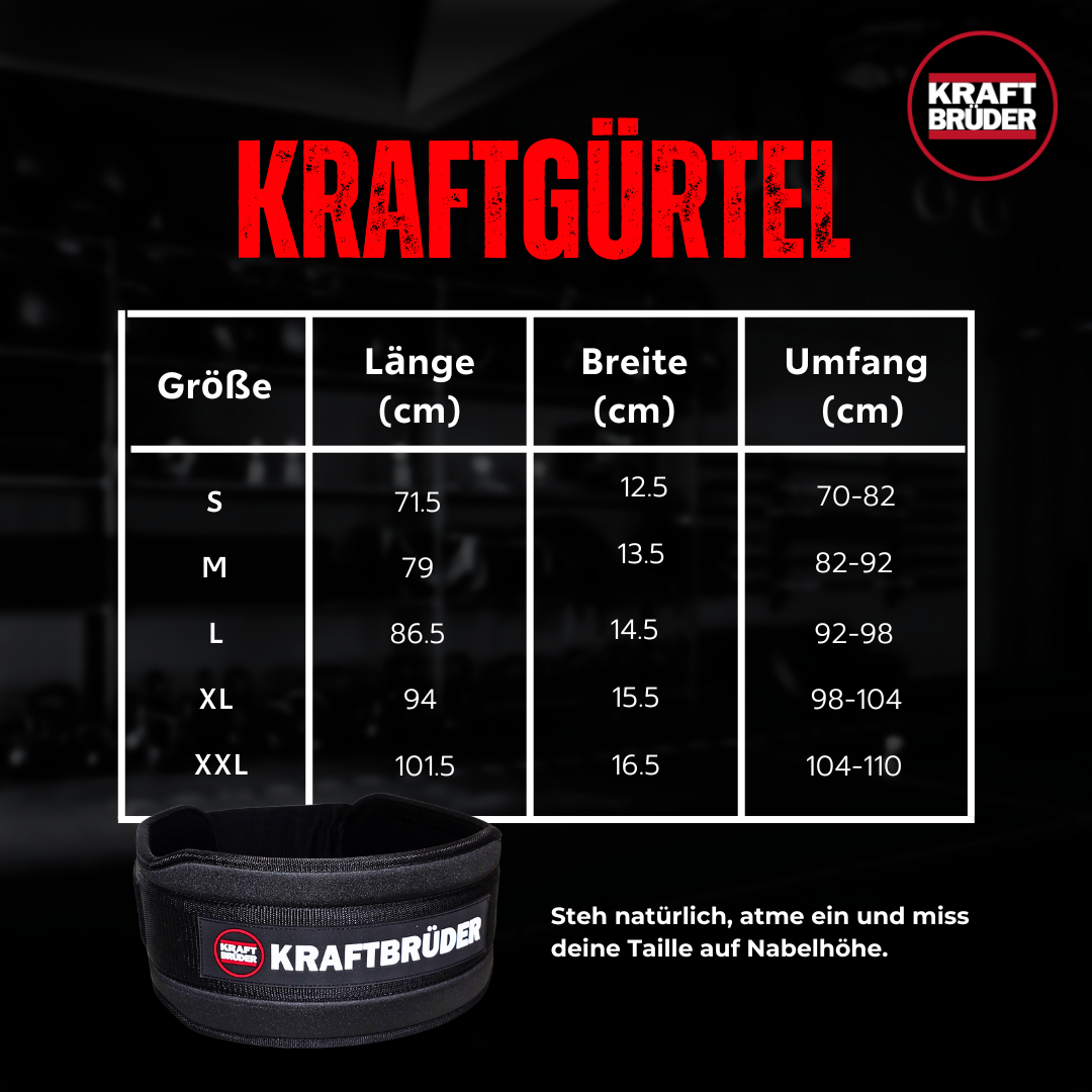 KraftGürtel / Stabilität wenn's zählt!