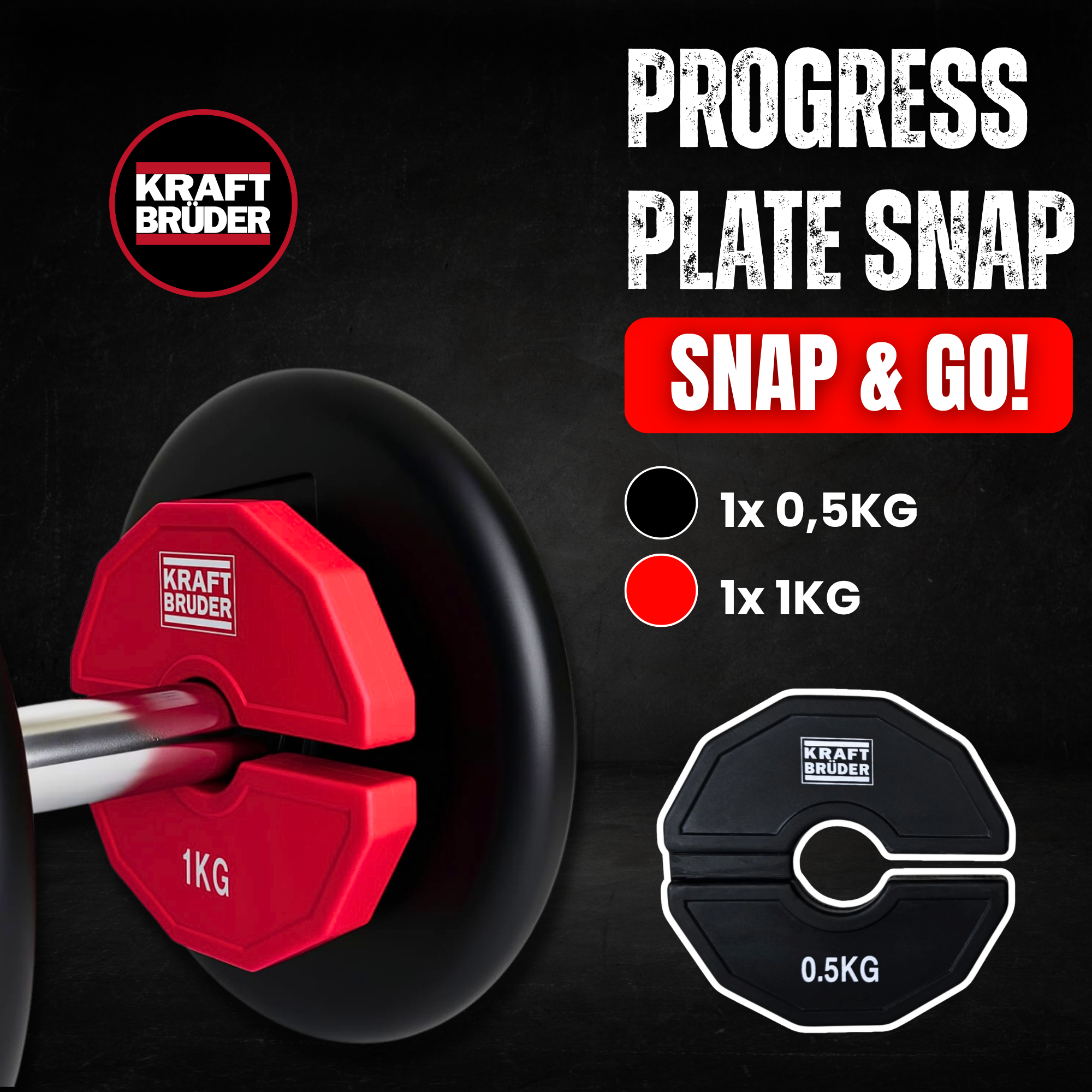 Progress Plate Snap / Control your Growth!